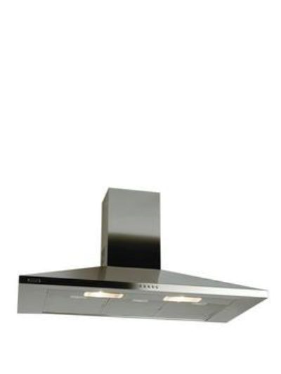 Leisure H101Px 100Cm Chimney Cooker Hood - Stainless Steel Leisure H101Px 100Cm Chimney Cooker Hood - Stainless Steel
